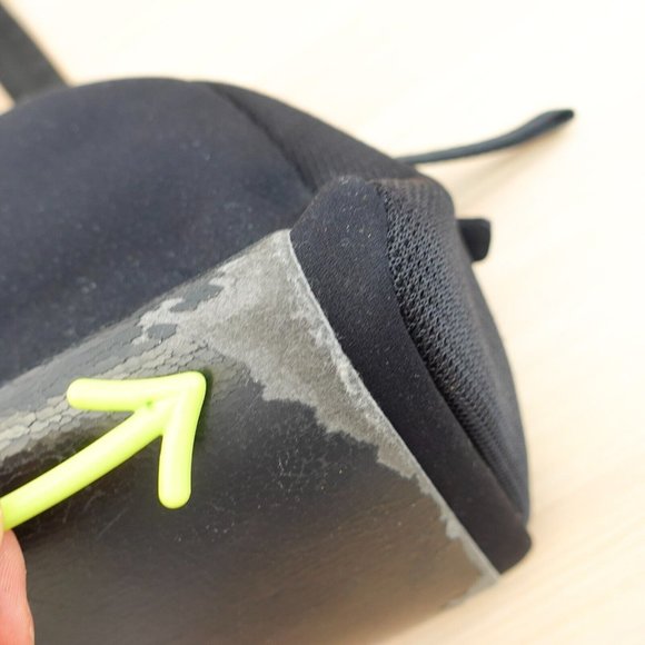 PRADA Bag Women Black Purse Italian Duffel Neoprene Medium Handbag ITALY DEFECTS - Picture 16 of 16